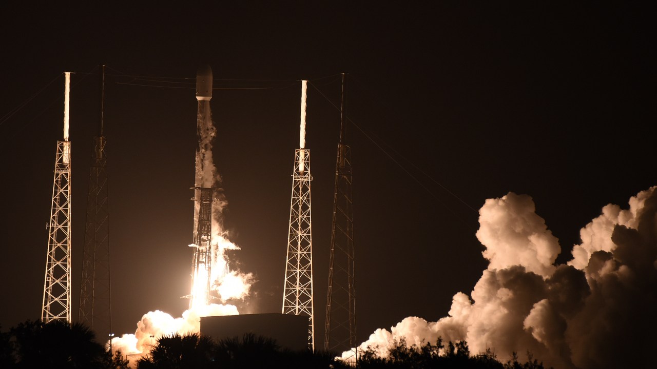 Hakuto-R foi lançada em dezembro a bordo de uma falcon 9, da SpaceX