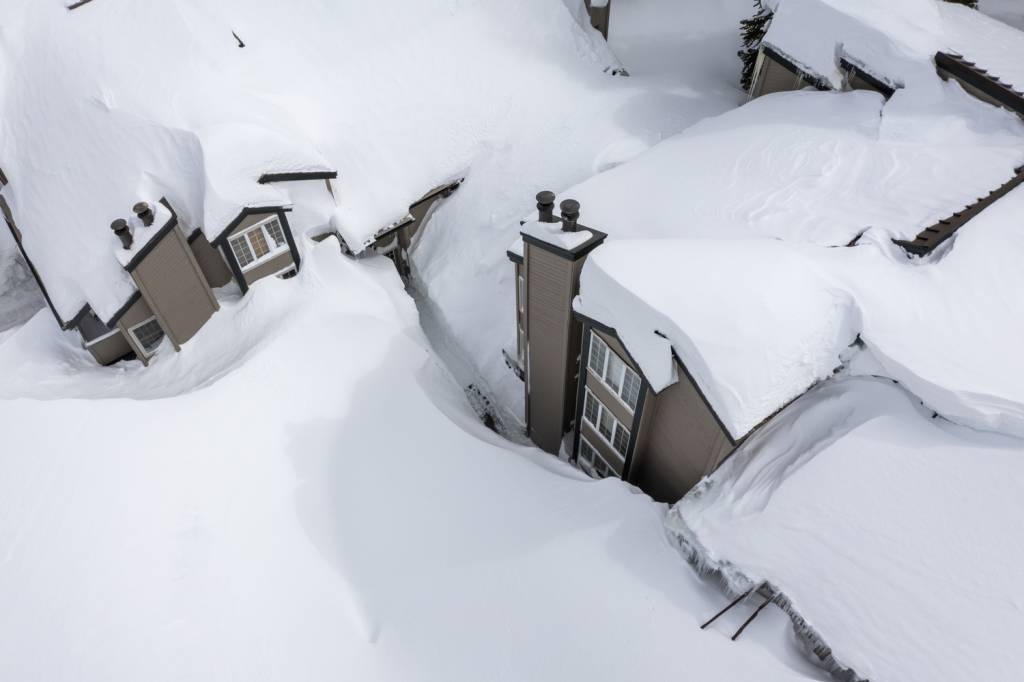 NEVASCA - A onipresença da neve: frio atípico