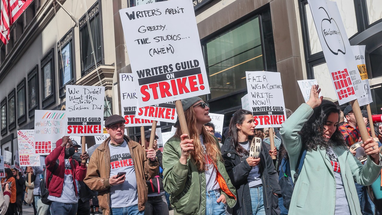 Greve: roteiristas se mobilizam em Nova York