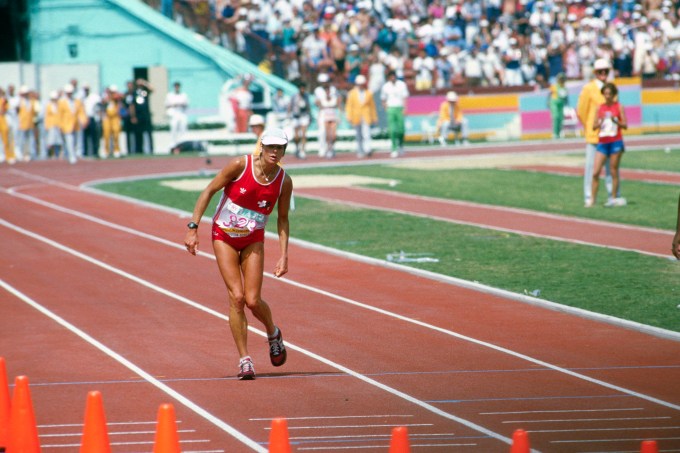Gabriela Andersen-Schiess – Olimpíada de Los Angeles, em 1984
