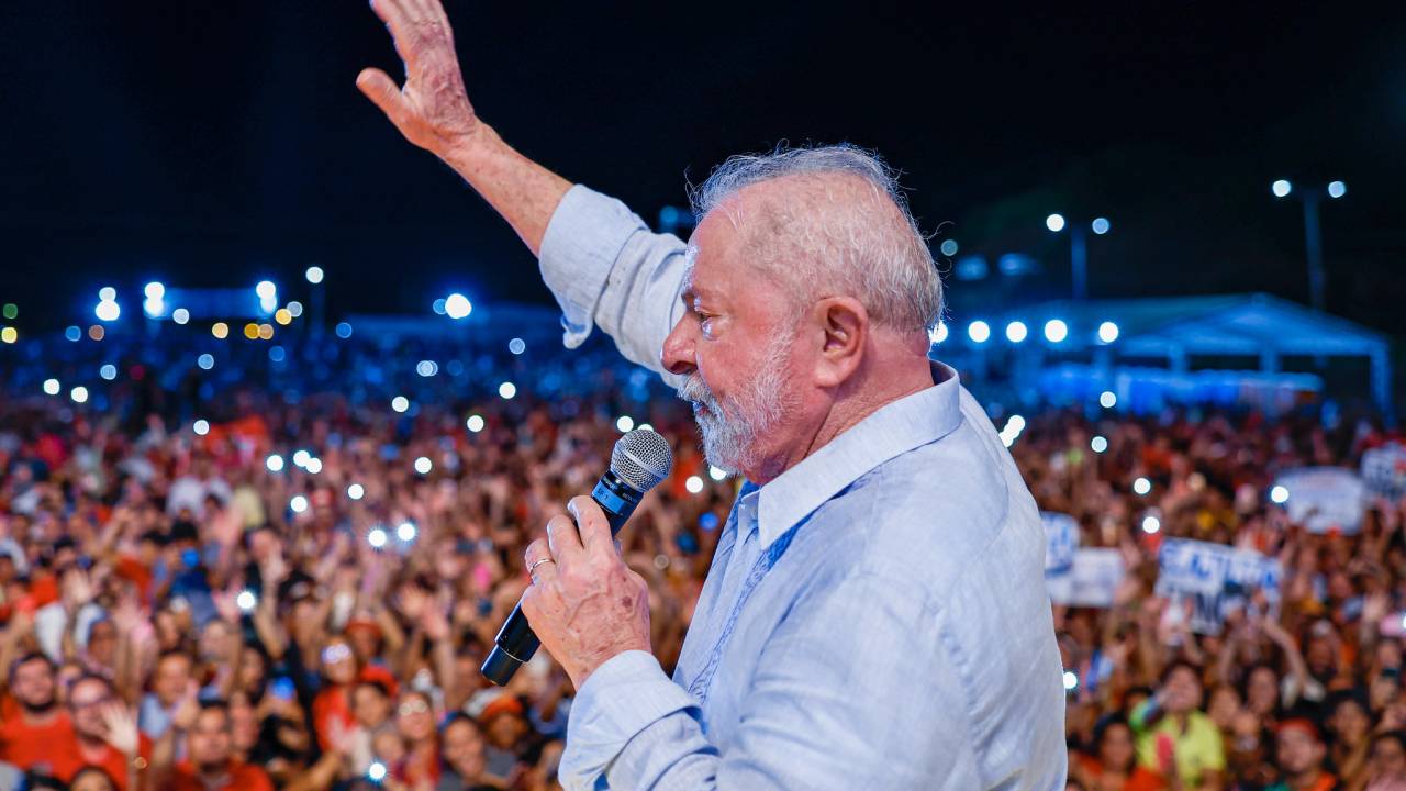 O presidente Luiz Inácio Lula da Silva