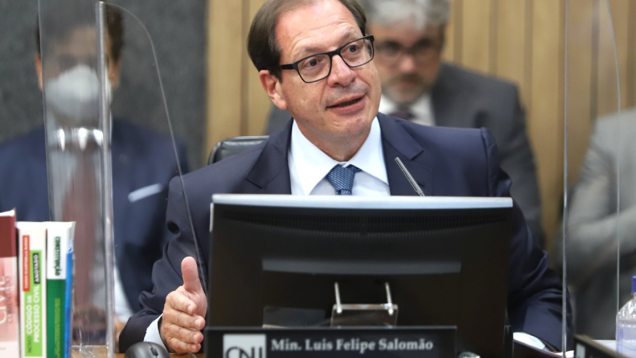O ministro do STJ Luis Felipe Salomão, que é corregedor nacional de Justiça