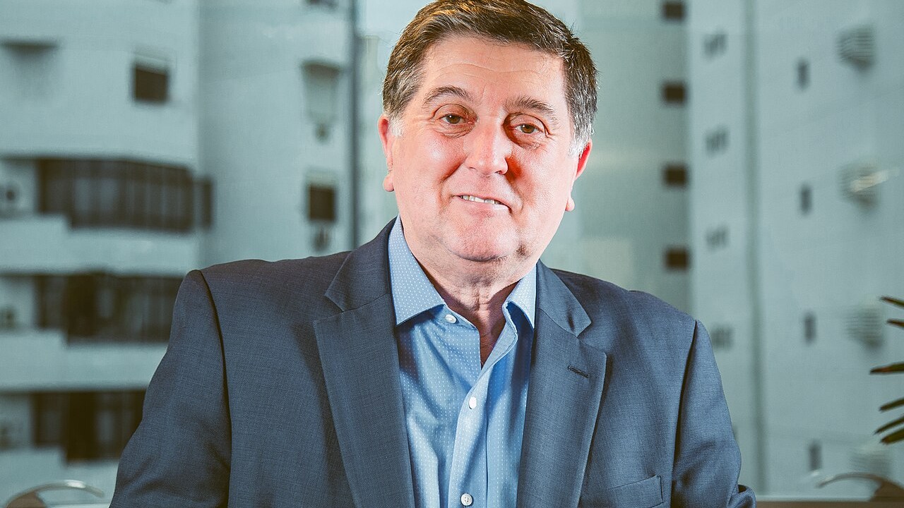 O prefeito de Florianópolis, Topázio Neto (PSD)