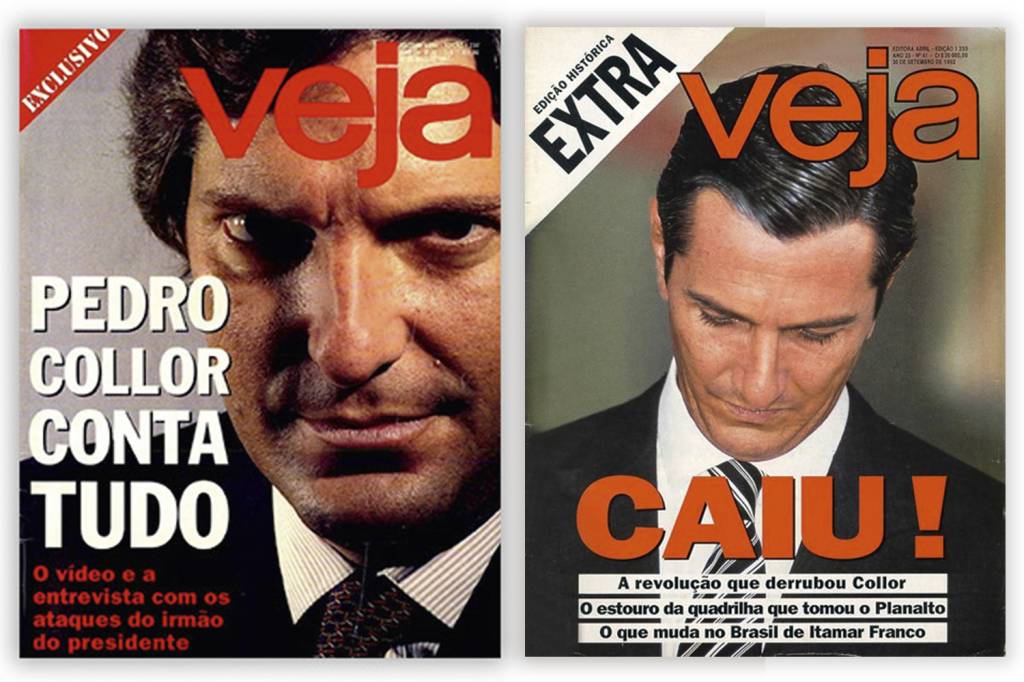 VEJA-1236_2705_1992.jpg GÊNESE - VEJA: a reportagem da revista, em 1991, deu início à deposição do mandatário