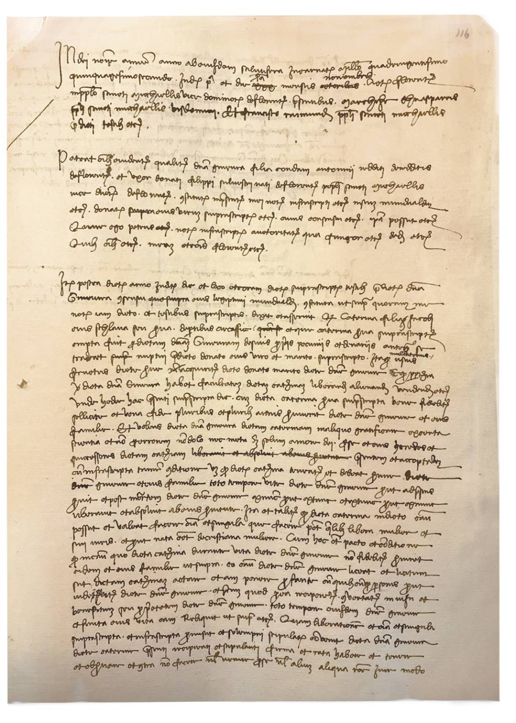 CERTIDÃO - O documento lavrado pelo pai de Leonardo e agora revelado: carta de alforria de Caterina di Jacobi