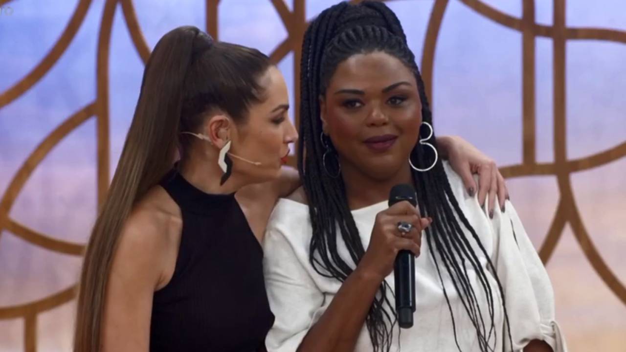 Patrícia Poeta e Carla Cristina no 'Encontro', da Globo