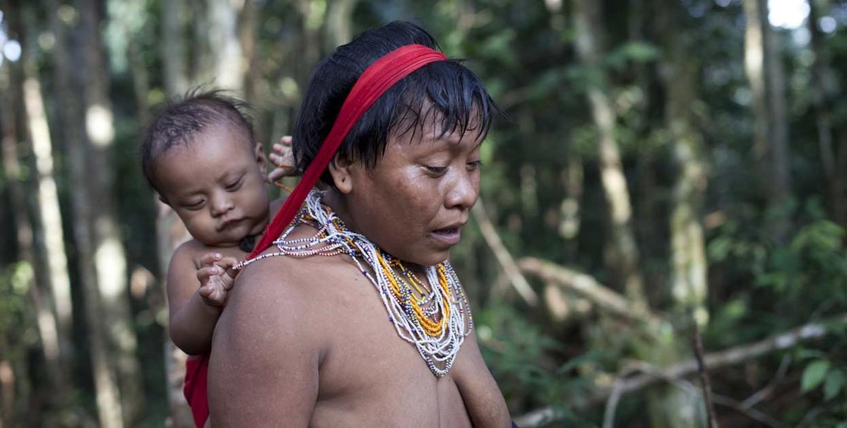 Yanomami Mom & Baby