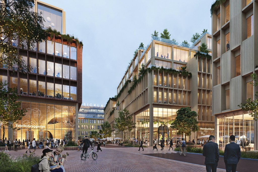 SUSTENTABILIDADE - Projeto em Estocolmo, na Suécia: construção de trinta prédios com zelo ambiental