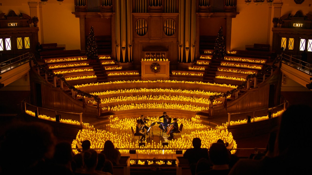 Concertos Candlelight em Londres, na Inglaterra