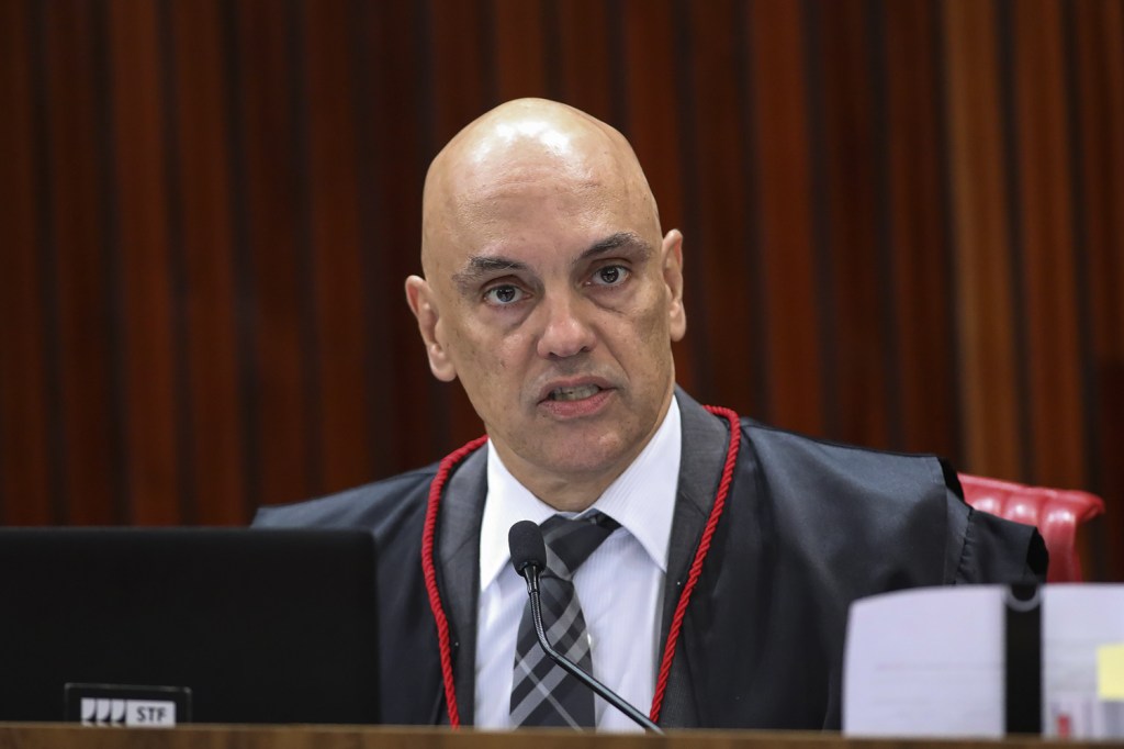 O ALVO - Alexandre de Moraes: o ministro do Supremo seria afastado do cargo