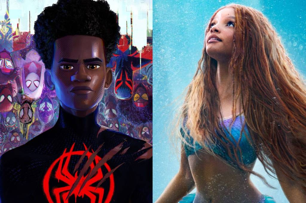 ‘Pequena Sereia’ e ‘Aranhaverso’, jovens negros dominam cinemas no Brasil