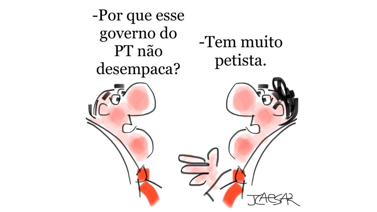 Charge do JCaesar | VEJA