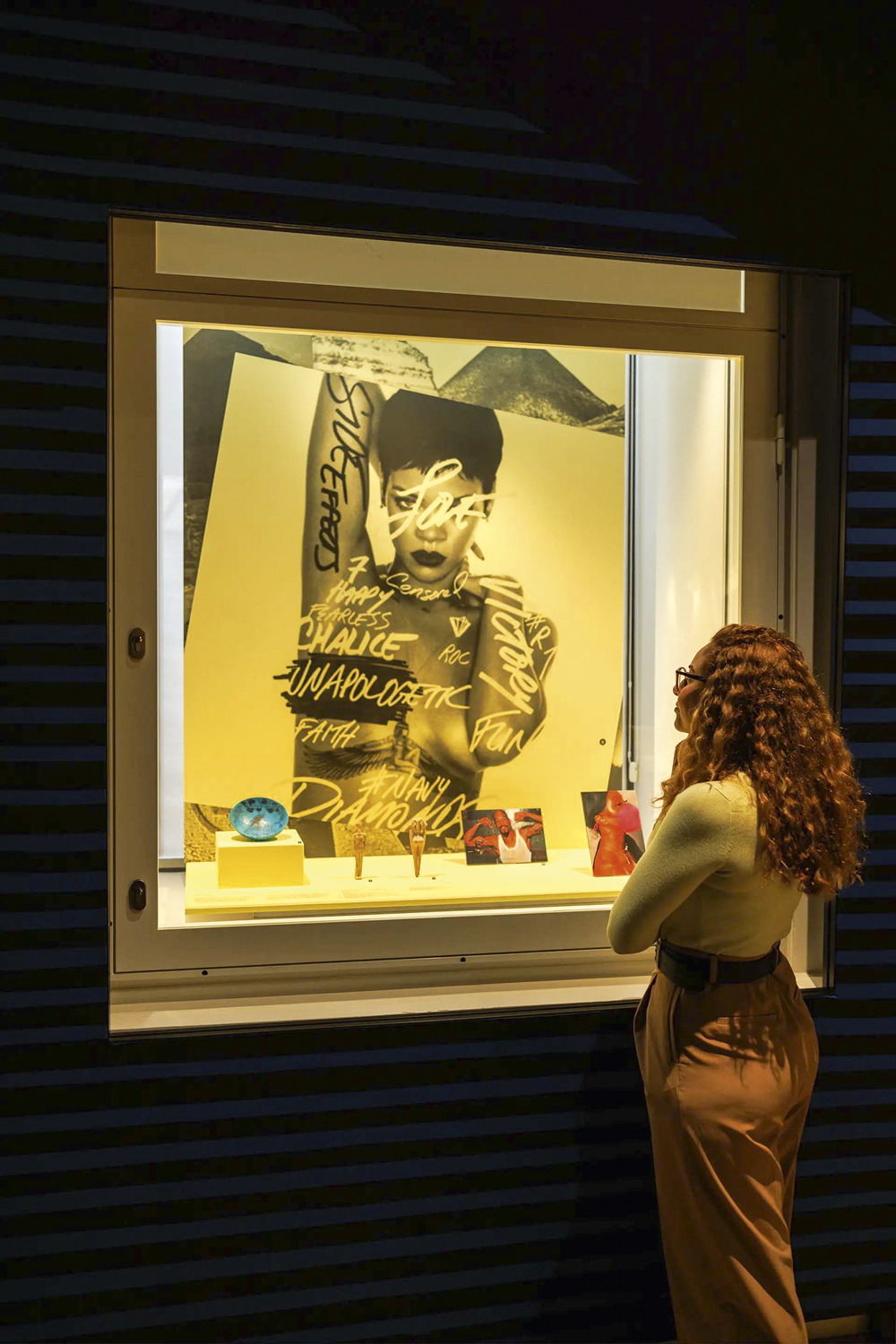ÍCONE - Rihanna: na mostra em Leiden