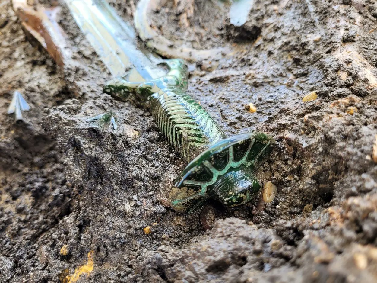 Espada de 3.000 anos que ‘ainda quase brilha’ é encontrada na Alemanha