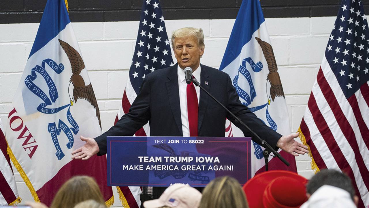 Donald Trump, 76 (ex-presidente)