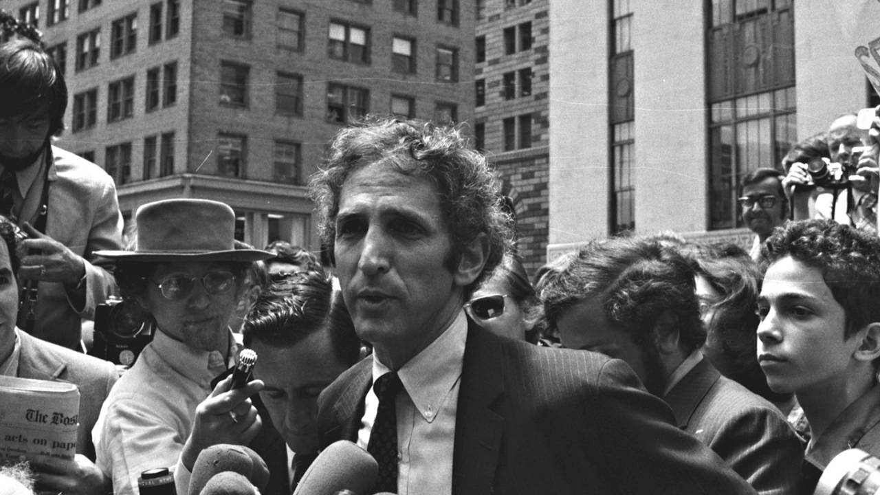 PAPÉIS DO PENTÁGONO - O analista militar Daniel Ellsberg: ele copiou 7 000 páginas de documentos do governo americano e os vazou para a imprensa