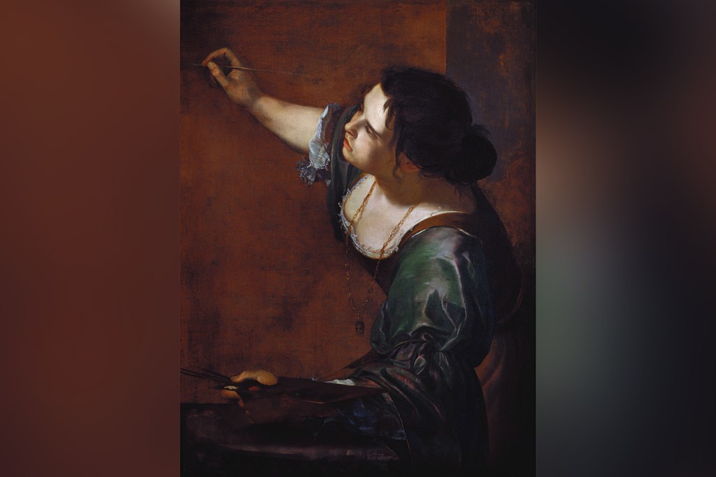 PIONEIRA - Artemisia Gentileschi: autorretrato da célebre pintora barroca