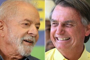 O presidente Lula e o ex-presidente Jair Bolsonaro