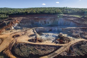 EXPLORAÇÃO - Mina de urânio em Caetité (BA): a única em operação no Brasil