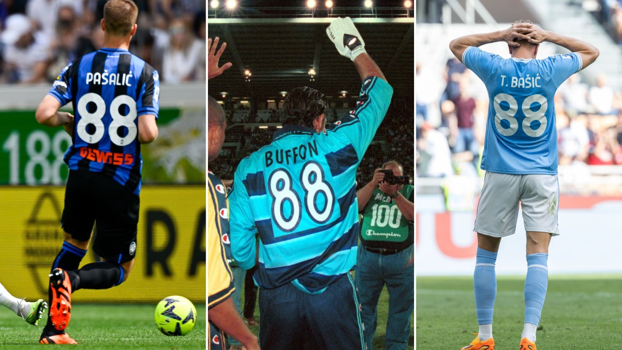 A polêmica camisa 88 já foi usada por nomes importantes do futebol italiano, como o goleiro Buffon, campeão da Copa de 2006 -