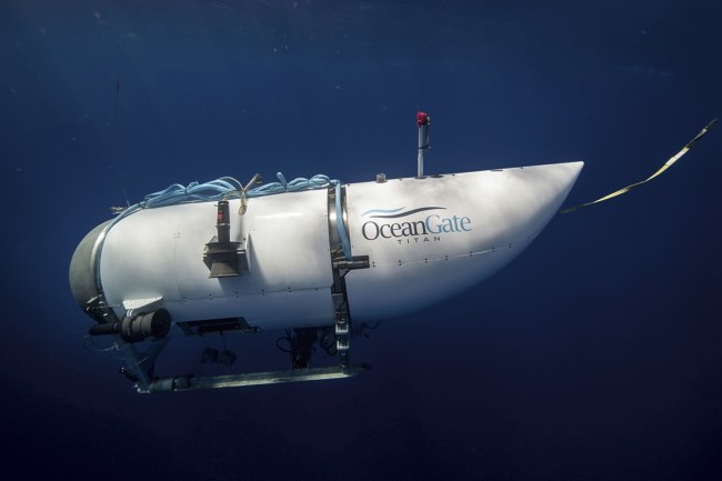 CÁPSULA - Titan, embarcação da OceanGate que desapareceu no Atlântico Norte: reserva para 96 horas de oxigênio