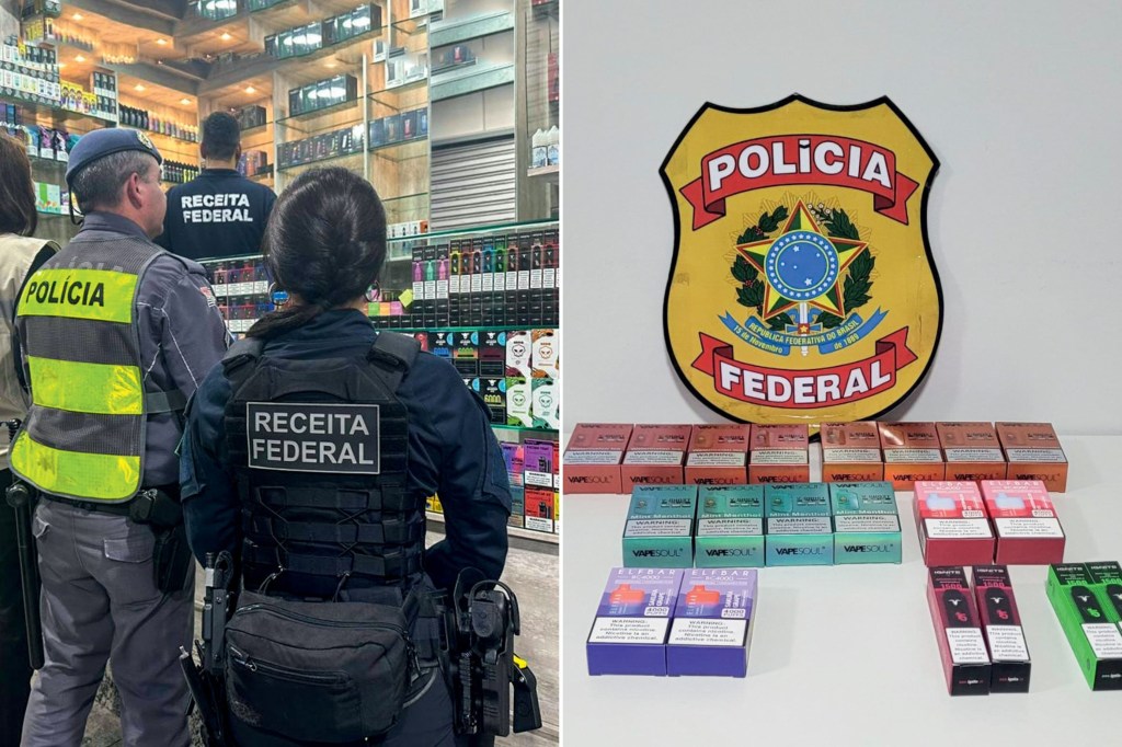 MERCADO PARALELO - Brasil: produtos ilegais são vendidos em sites e lojas, que são alvo da polícia