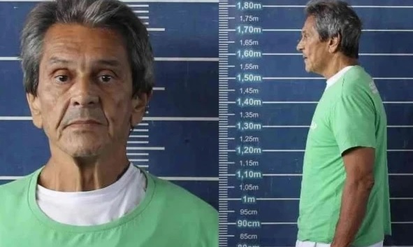 Registro do ex-deputado Roberto Jefferson na prisão