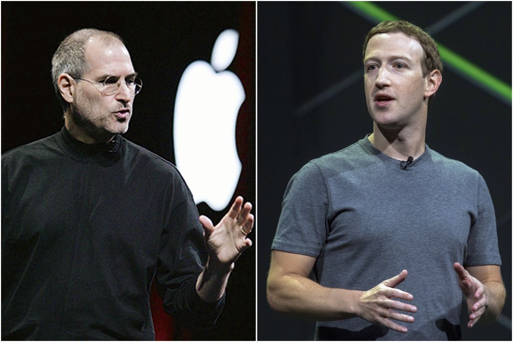 UNIFORME - Steve Jobs e Mark Zuckerberg: roupas que viram marcas pessoais