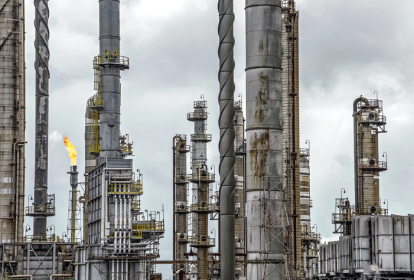 Complexo da Braskem, a maior petroquímica do Brasil, na Bahia