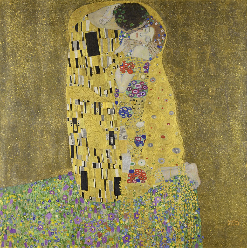 NA ARTE - Tela de Gustav Klimt: o gesto na pintura simbolista (1908)