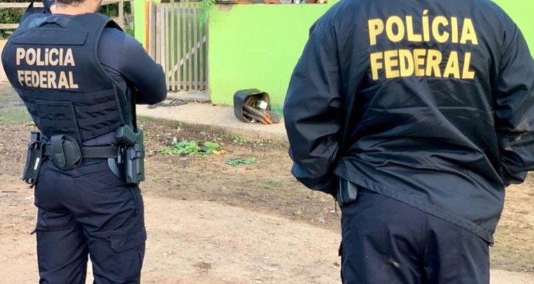 Agentes da Polícia Federal cumprem mandatos na região leste de Minas Gerais (Engenheiro Caldas/MG e Piedade de Caratinga/MG), em Belo Horizonte/MG e Guarulhos/SP. 05/06/2023 -