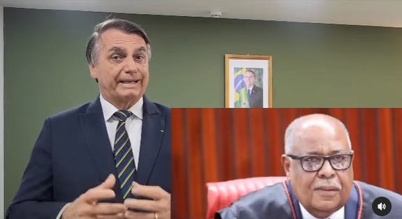 O ex-presidente Jair Bolsonaro publicou vídeo nesta quarta em resposta ao voto do ministro Benedito Gonçalves, do TSE, que declarou sua inelegibilidade por oito anos