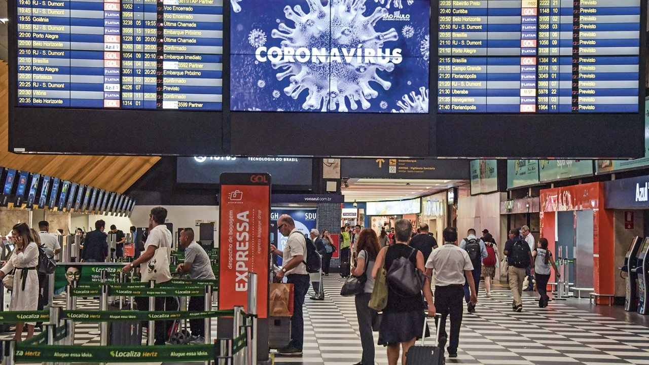 Aeroporto de Congonhas, em São Paulo