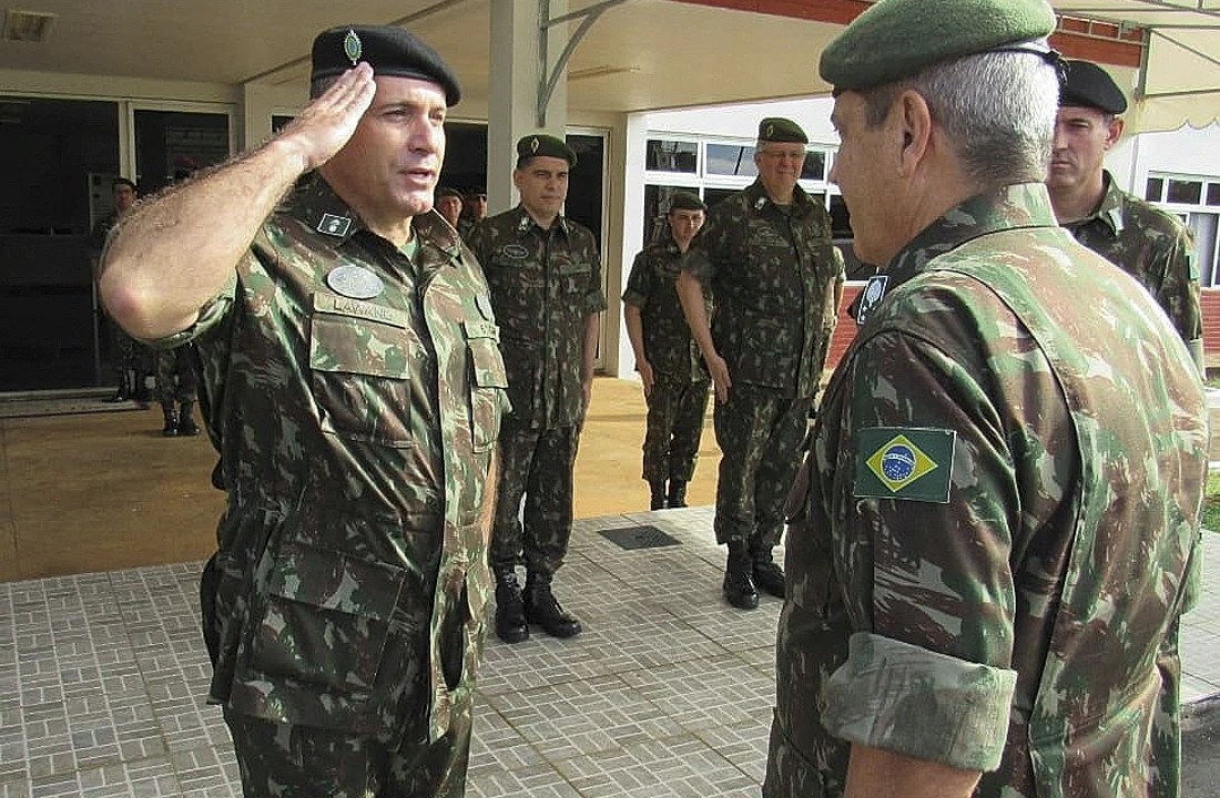 O subchefe do Estado-Maior do Exército Jean Lawand Junior (Exército Brasileiro/.)