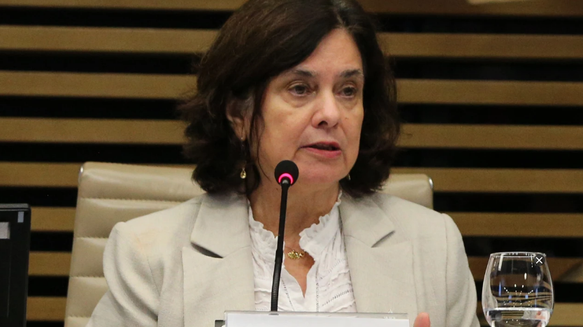 A ministra da Saúde, Nisia Trindade, durante evento na Federação das Indústrias do Estado de São Paulo (Fiesp)