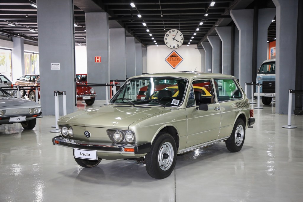 A Volkswagen Brasília, sucesso nos anos 1970, tinha um design icônico -