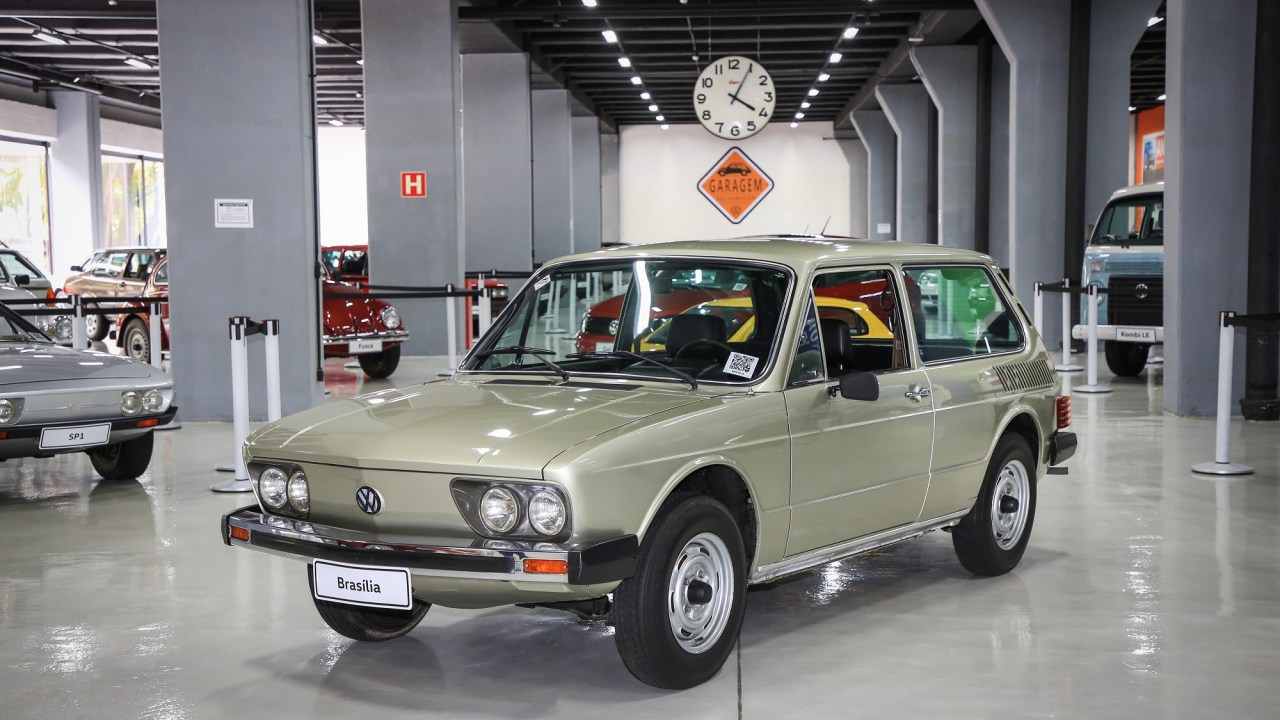 A Volkswagen Brasília, sucesso nos anos 1970, tinha um design icônico -