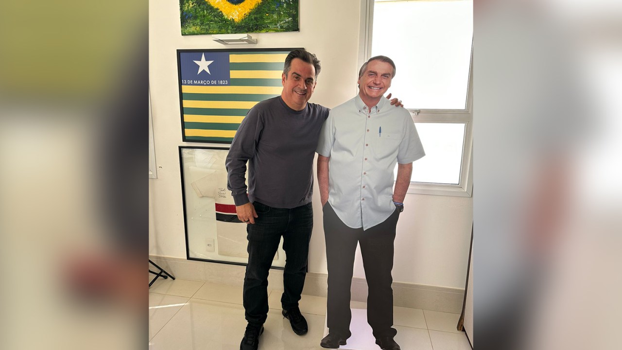 Ciro Nogueira e a 'homenagem' a Jair Bolsonaro em seu escritório