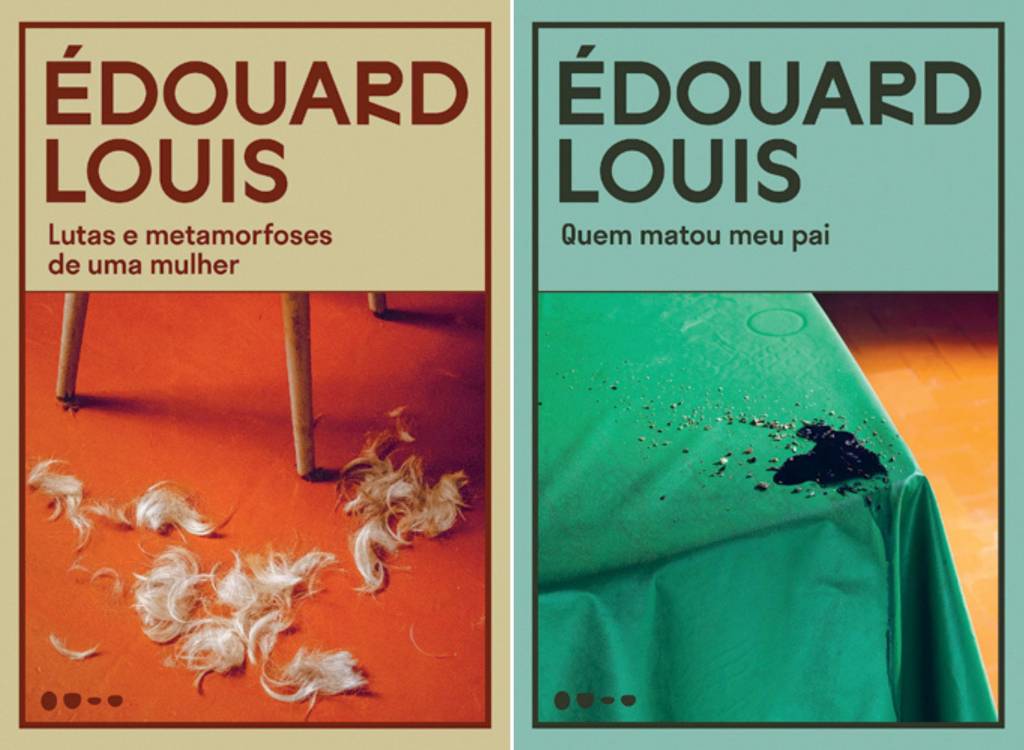 EDOUARD-LOUIS LUTAS E METAMORFOSES DE UMA MULHER E QUEM MATOU MEU PAI, de Édouard Louis (tradução de Marília Scalzo; Todavia; 112 e 72 páginas; 54,90/49,90 reais ou 44,90/39,90 reais em e-book)