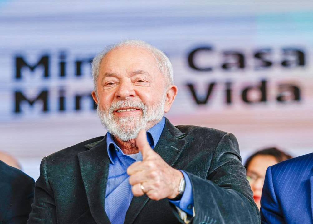 O presidente Luiz Inácio Lula da Silva