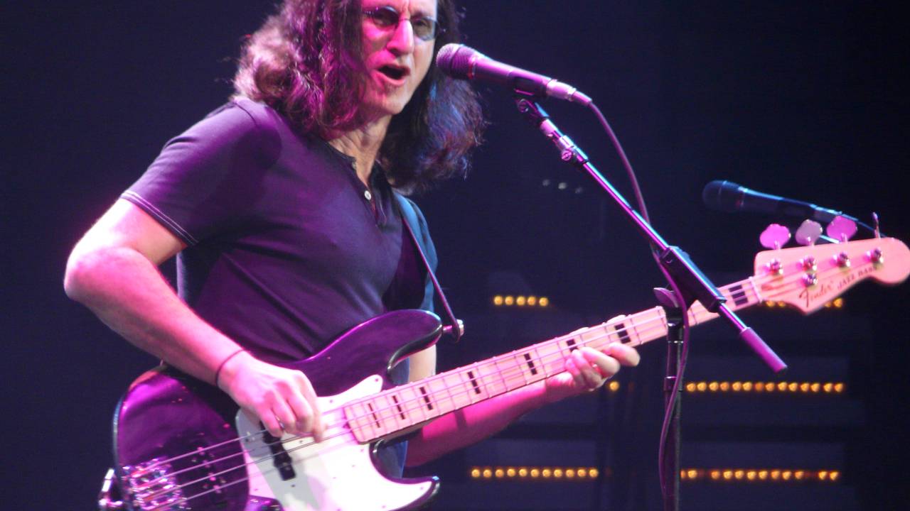 O baixista do Rush, Geddy Lee