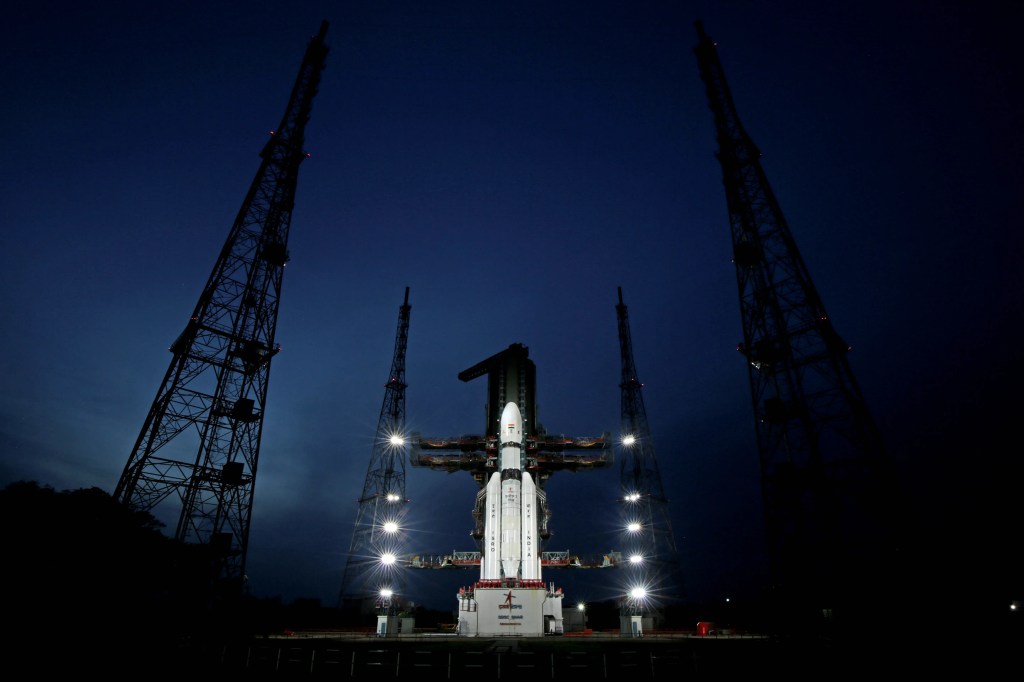 LUA - Chandrayaan-3: LVM3 M3 é o veiculo que levará missão ao satélite