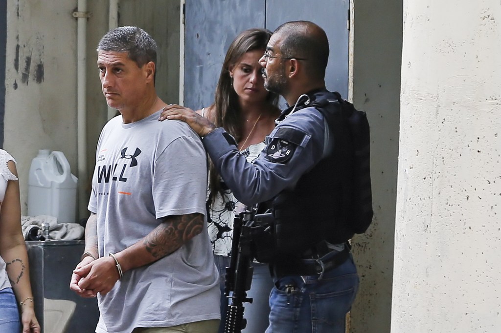 SPC342114.JPG CERCO - Lessa: o ex-policial, que está preso, foi apontado pelo colega como o executor do assassinato