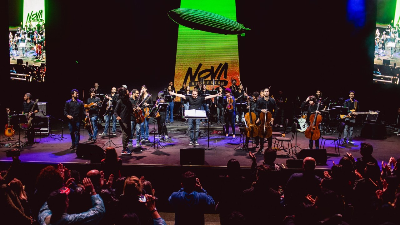 Nova Orquestra já se apresentou em dez estados brasileiros, com repertórios que vão de Cazuza a Led Zeppelin