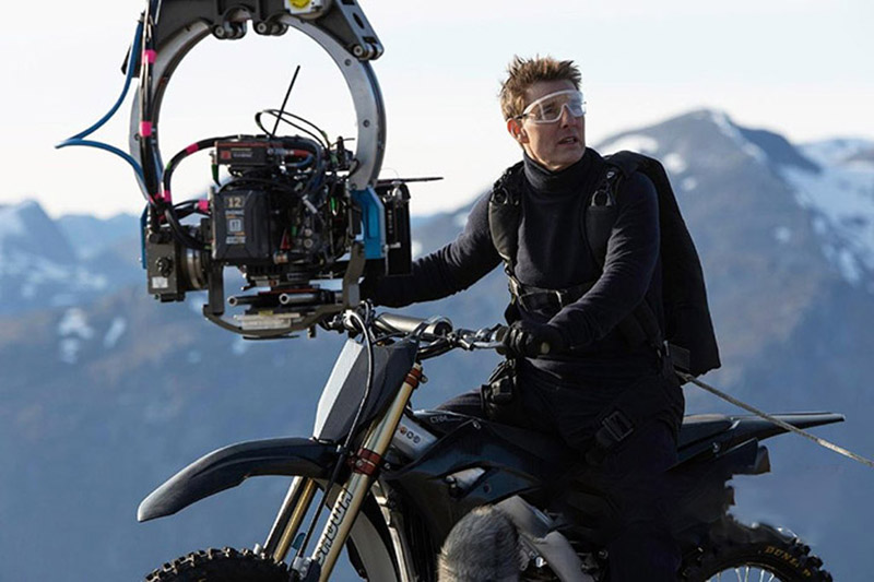 Tom Cruise em cena do filme 'Missão: Impossível - Acerto de Contas - Parte 1'