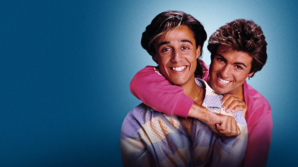 Andrew Ridgeley e George Michael, do Wham!