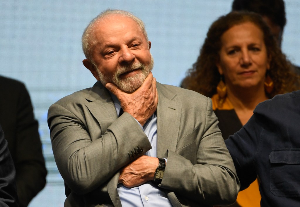 O presidente Lula, durante viagem ao Rio de Janeiro.