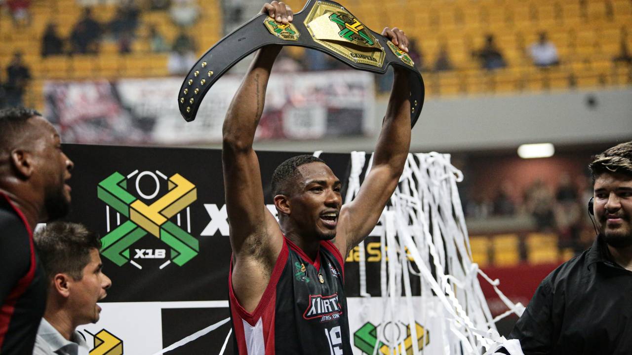 Luis Henrique de Souza, o Bolt, campeão do X1; ele quer encarar Neymar e Lucas Paquetá -