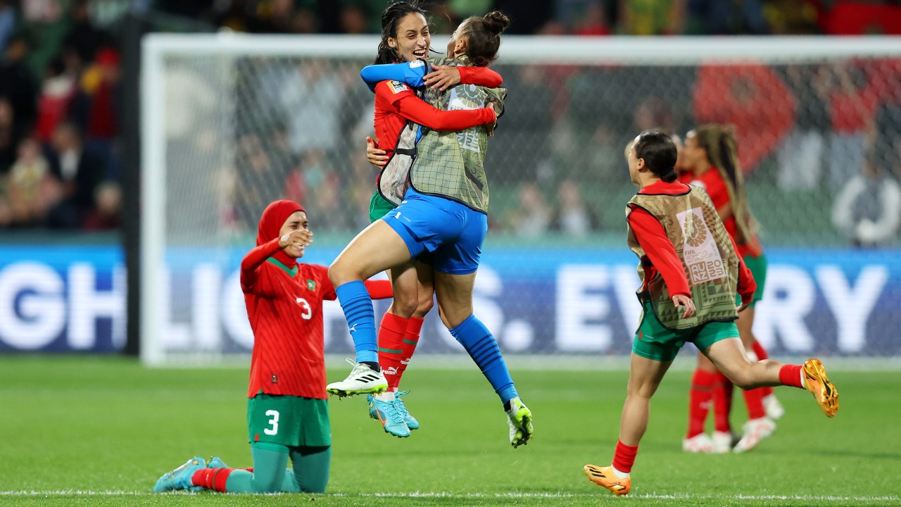Estreante na Copa, a seleção de Marrocos venceu a Colômbia e eliminou a Alemanha da Copa do Mundo de Futebol Feminino -