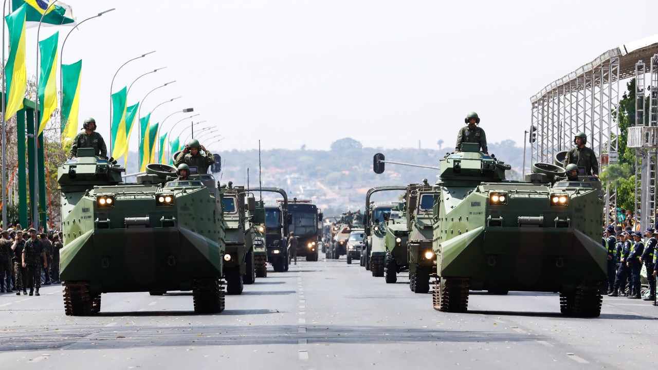 (Brasília - DF, 07/09/2022) Desfile Cívico-Militar por ocasião das Comemorações do Bicentenário da Independência do Brasil.Foto: Isac Nóbrega/PR
